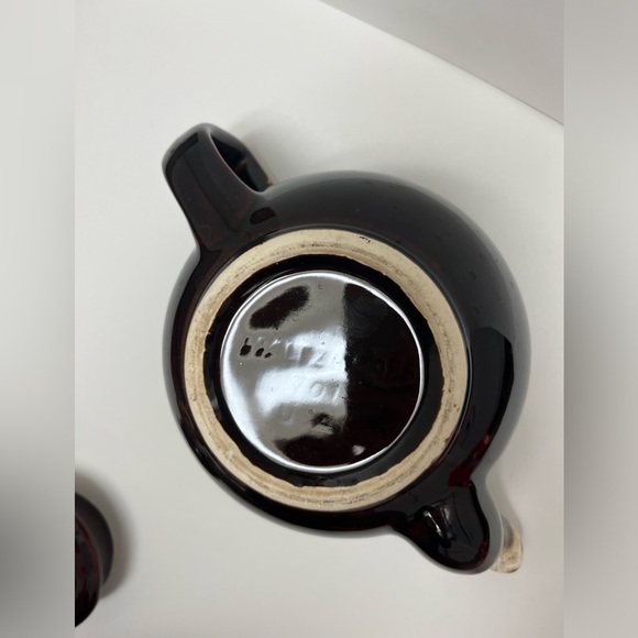 Donating soon ♥️🙏🏽 Pfaltzgraff ⚜️🤎⚜️ “Gourmet Brown" Drip Glaze Tea Pot - Picture 7 of 10